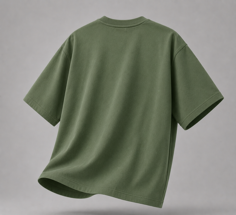 Premium Plain Green Oversized T-Shirt