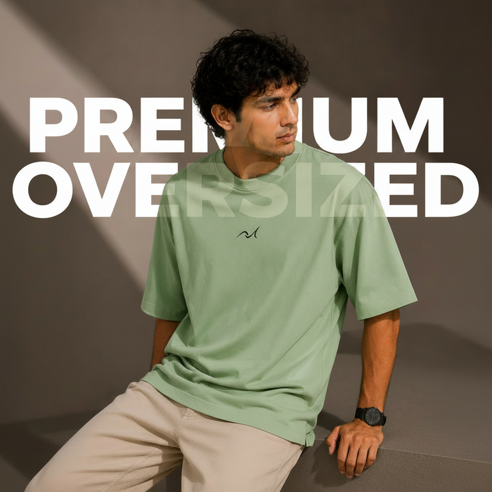 Premium Plan Embroidered Oversized