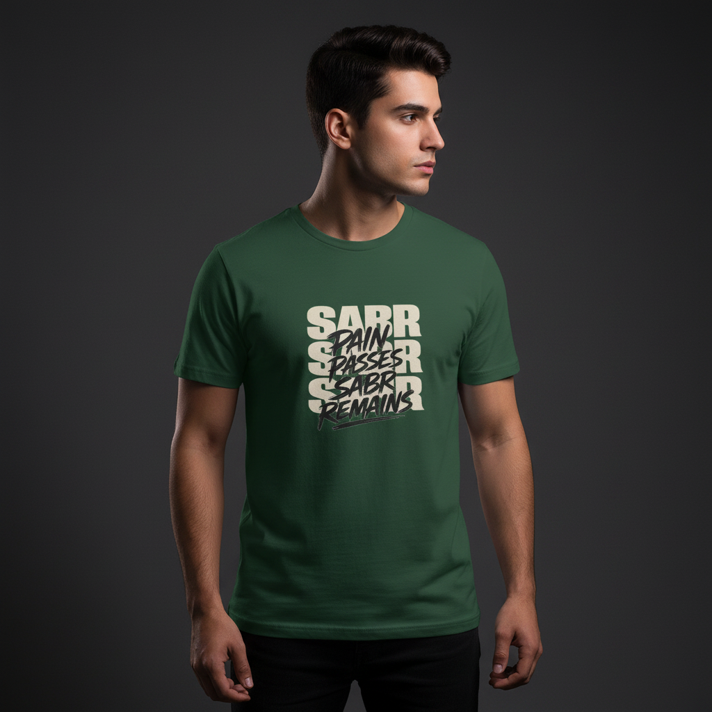 Half Sleeve Round Neck T-Shirt