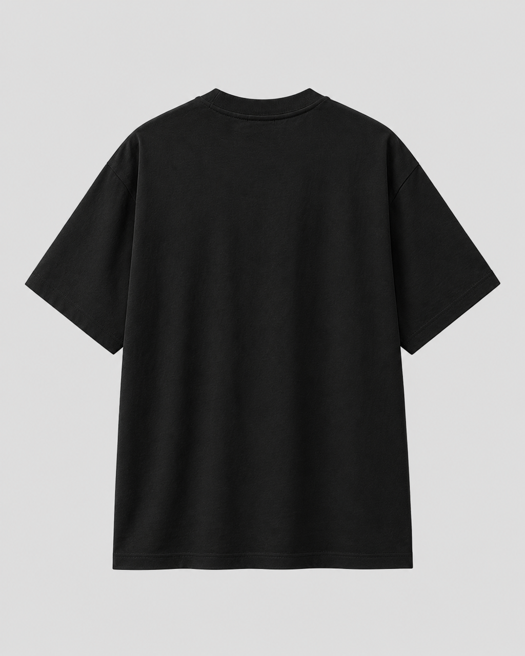 Premium Plain Black Oversized T-Shirt