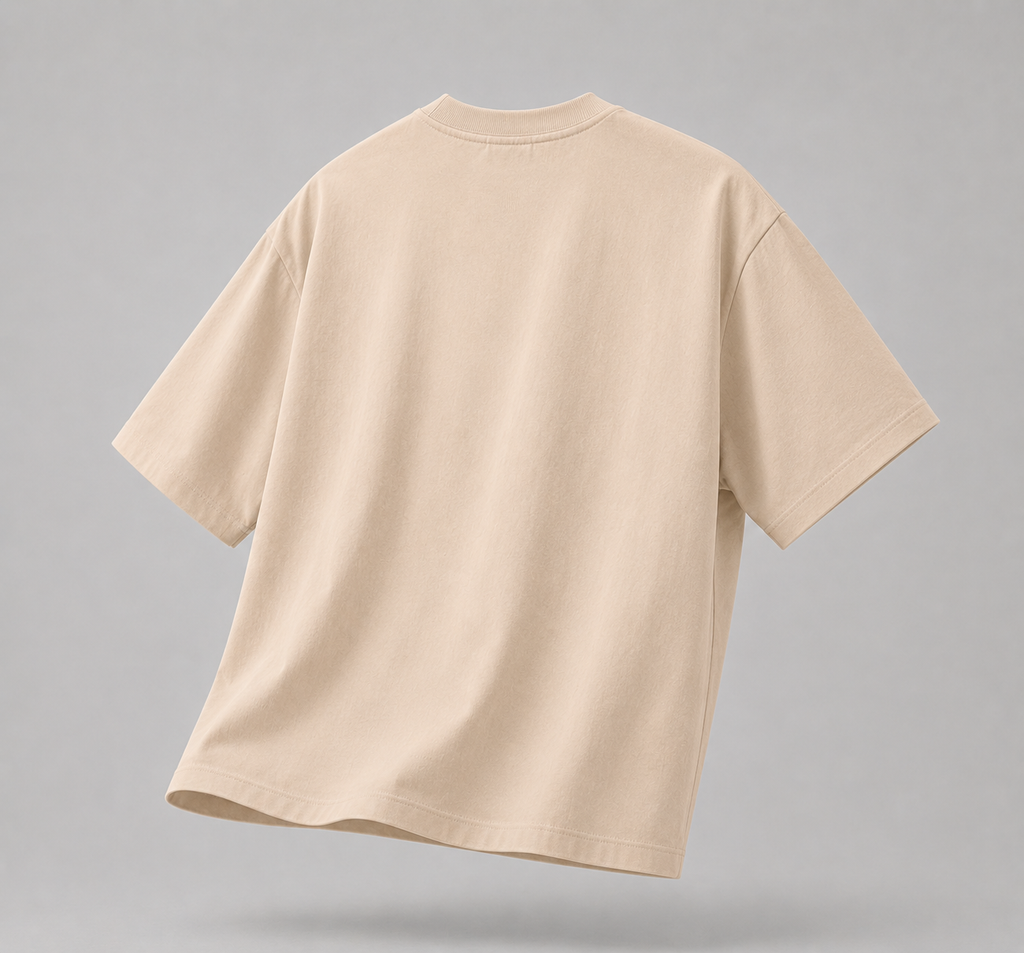 Premium Plain Brown Oversized T-Shirt