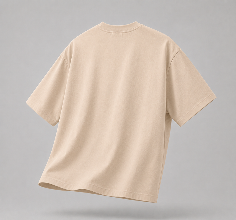 Premium Plain Brown Oversized T-Shirt