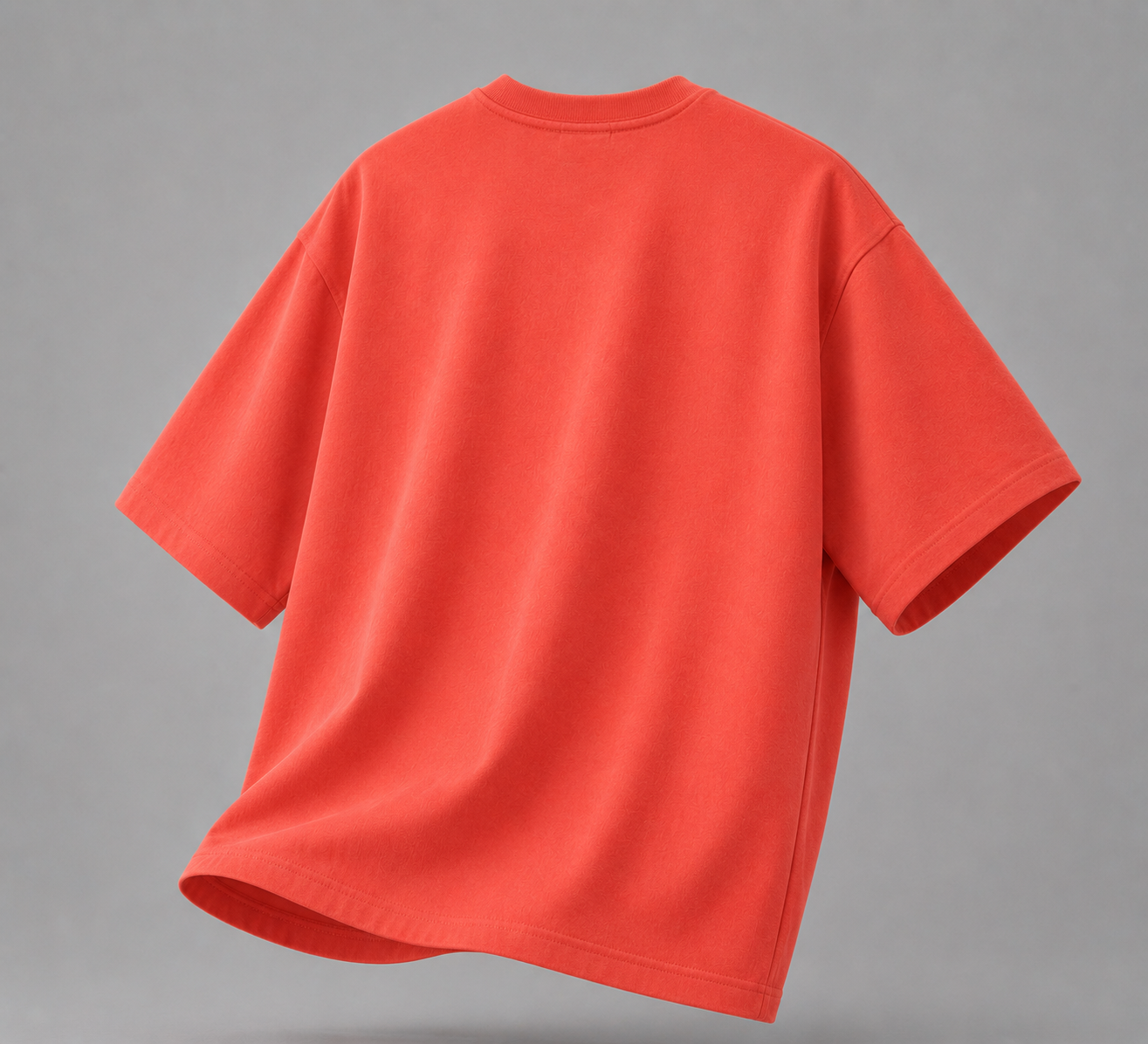 Premium Plain Brick Red Oversized T-Shirt