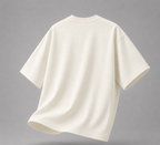 Premium Plain Ivory Oversized T-Shirt