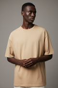 Beige Tee Pose 3