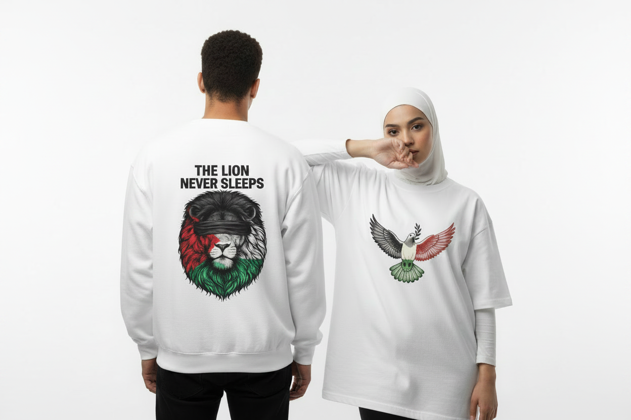 Lion Sweatshirt Couple - Reference Style